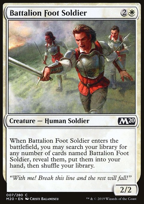 Battalion Foot Soldier